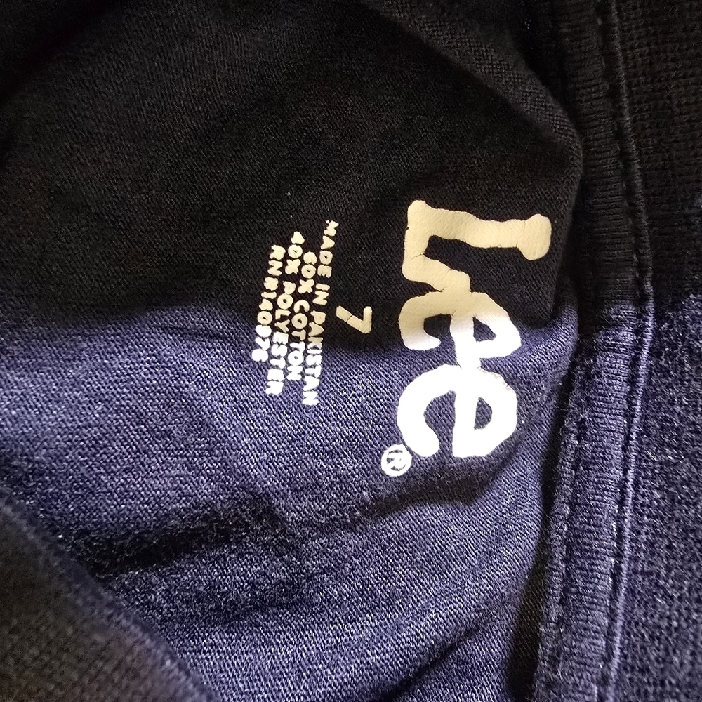 Lee Boys size 7 Navy Blue T-Shirt - Picture 3 of 5